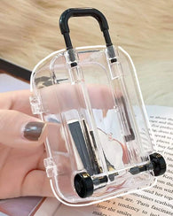 Mini Luggage Travel Jewelry case