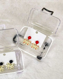 Mini Luggage Travel Jewelry case