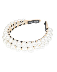 Pearl Double Layer Head Band