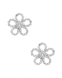 Daisy Rhinestone Stud Earring